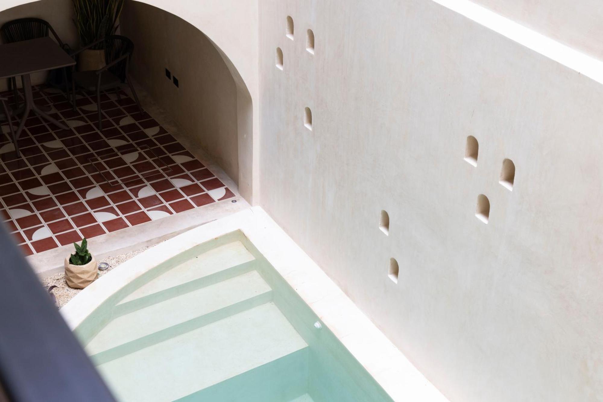Meson Santa Lucia Hotel Merida Exterior photo
