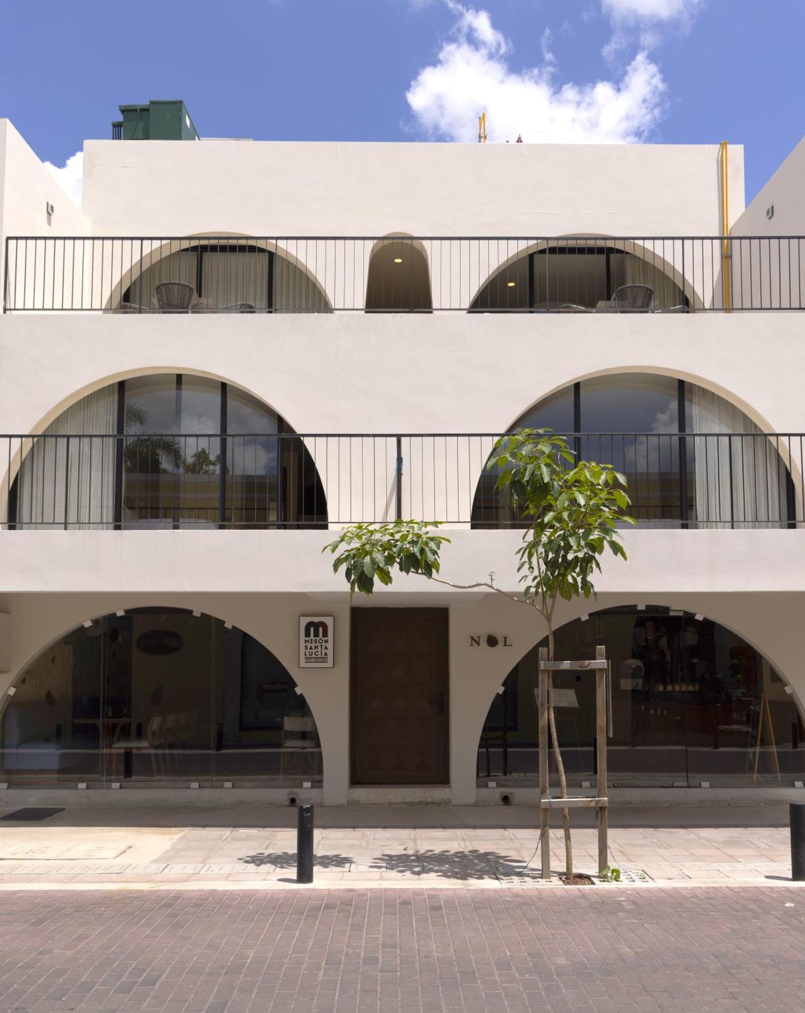 Meson Santa Lucia Hotel Merida Exterior photo